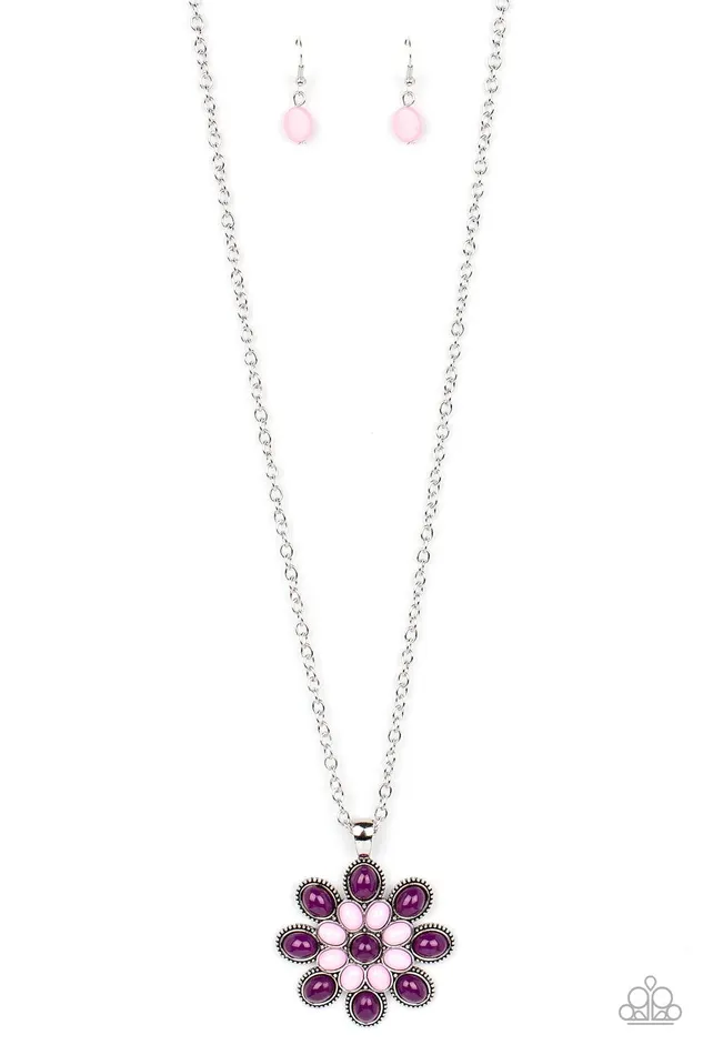 Necklaces Paparazzi Accessories In the MEADOW of Nowhere Multi Necklace Jewelry by Bretta