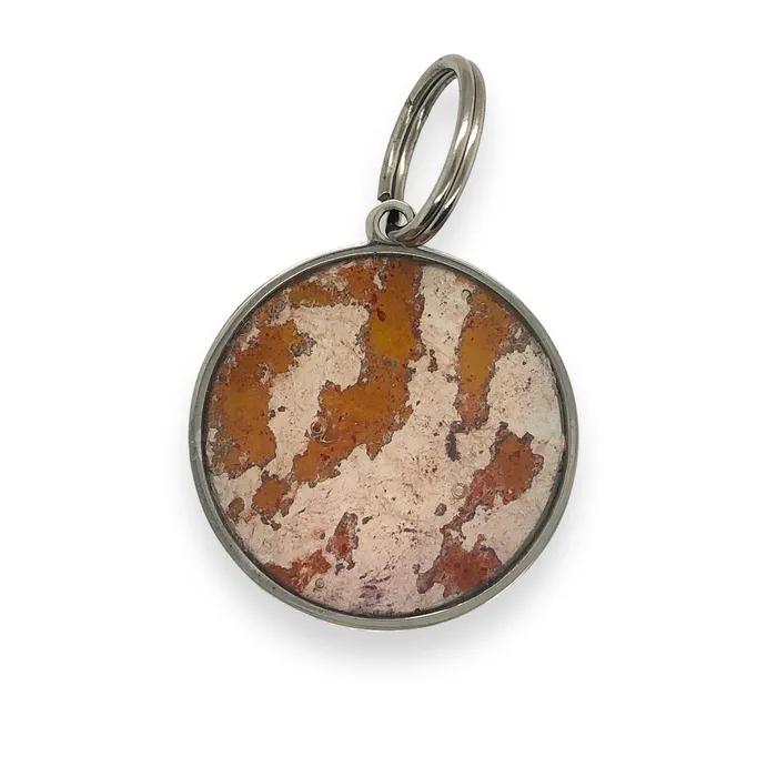 Bracelets Detroit Graffiti Pet Tag Stainless Steel Circle