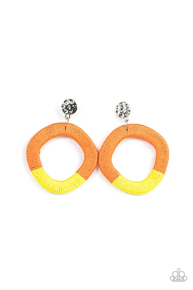 Earrings A Finishing Touch Jewelry Paparazzi Thats a WRAPAROUND Multi Earrings