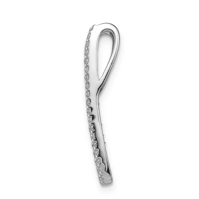14k White Gold Diamond and 36 Ruby Fancy Chain Slide 12 grams Qgold Necklaces 14k White Gold Diamond and 36 Ruby Fancy Chain Slide 12 grams Qgold Necklaces