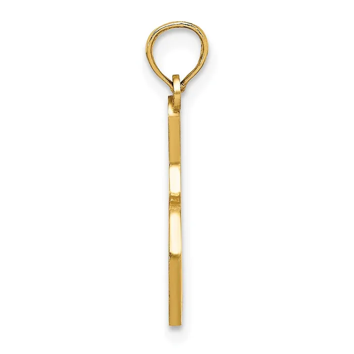 Charm Necklaces Qgold 10k Yellow Gold 119 mm Enamel Bowling Ball and Pin Charm 078 grams Charm Necklaces Qgold 10k Yellow Gold 119 mm Enamel Bowling Ball and Pin Charm 078 grams