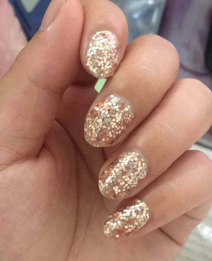 Fashion Flare Boutique PreStyled Sets Gold Confetti Sheer