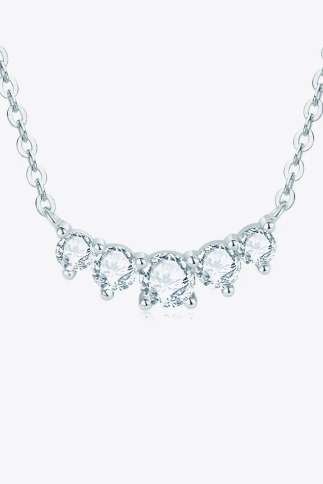 Moissanite Pendant Necklace Trendsi Necklaces