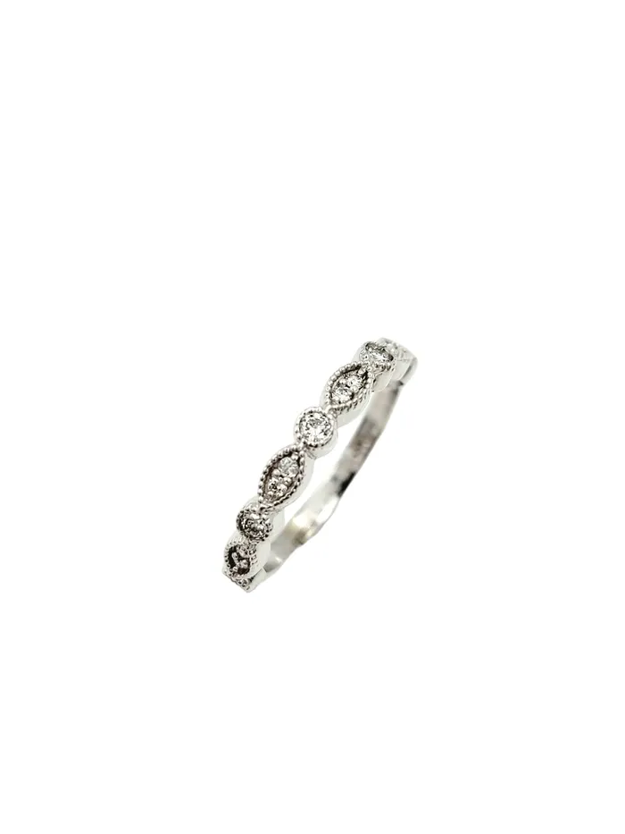 Monaco Jewelers Rings 14k Diamond Engagement Band