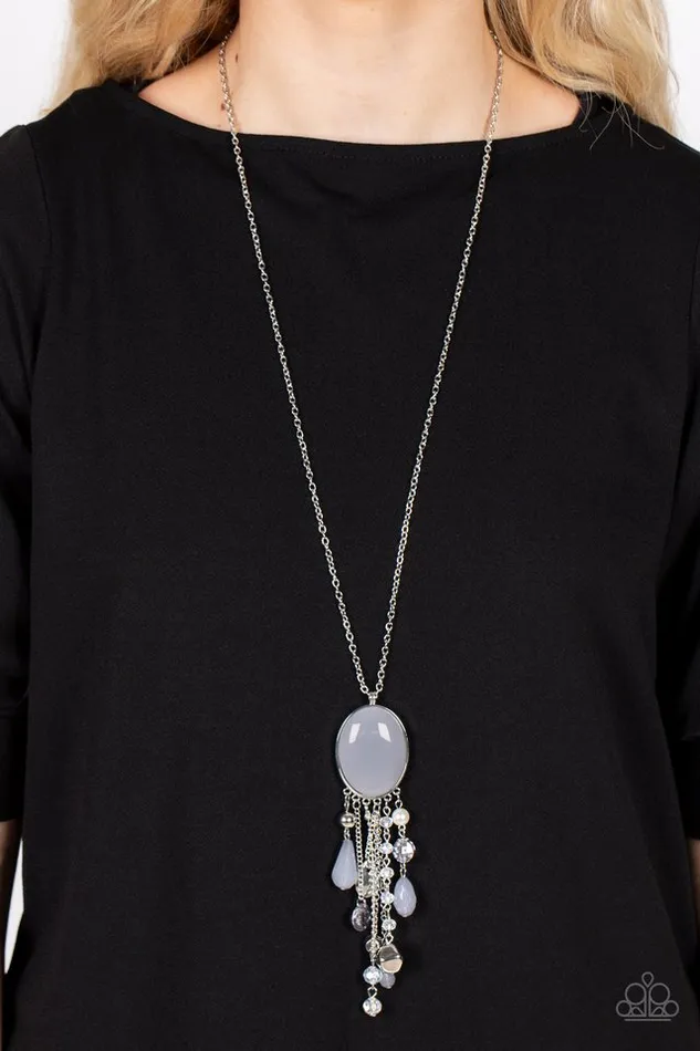 Paparazzi Accessories Necklaces Whimsical Wishes Silver Bead Necklace Paparazzi